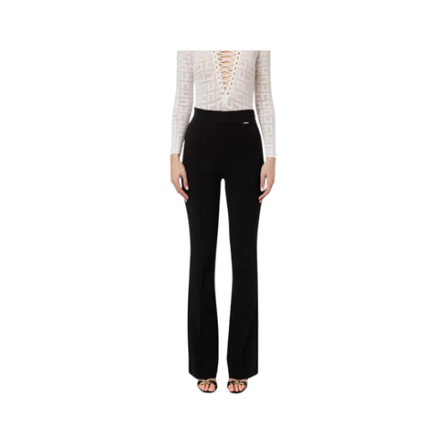 Pantalone Donna a zampa Nero ELISABETTA FRANCHI- Francavilla Moda